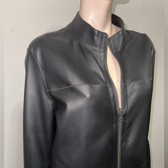 ASTON reversible Lambskin Leather Jacket 40 - Picture 11 of 11